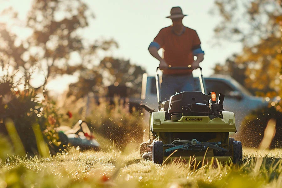 self propelled cordless lawn mowers